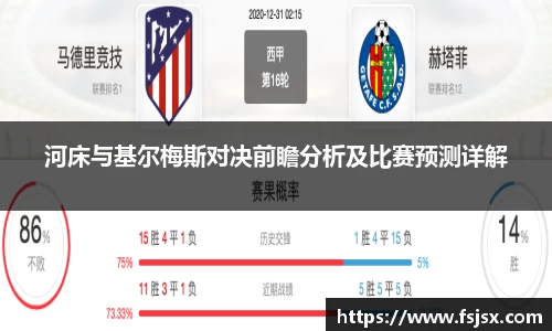 河床与基尔梅斯对决前瞻分析及比赛预测详解