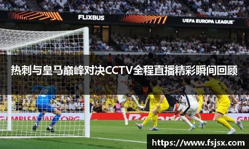热刺与皇马巅峰对决CCTV全程直播精彩瞬间回顾